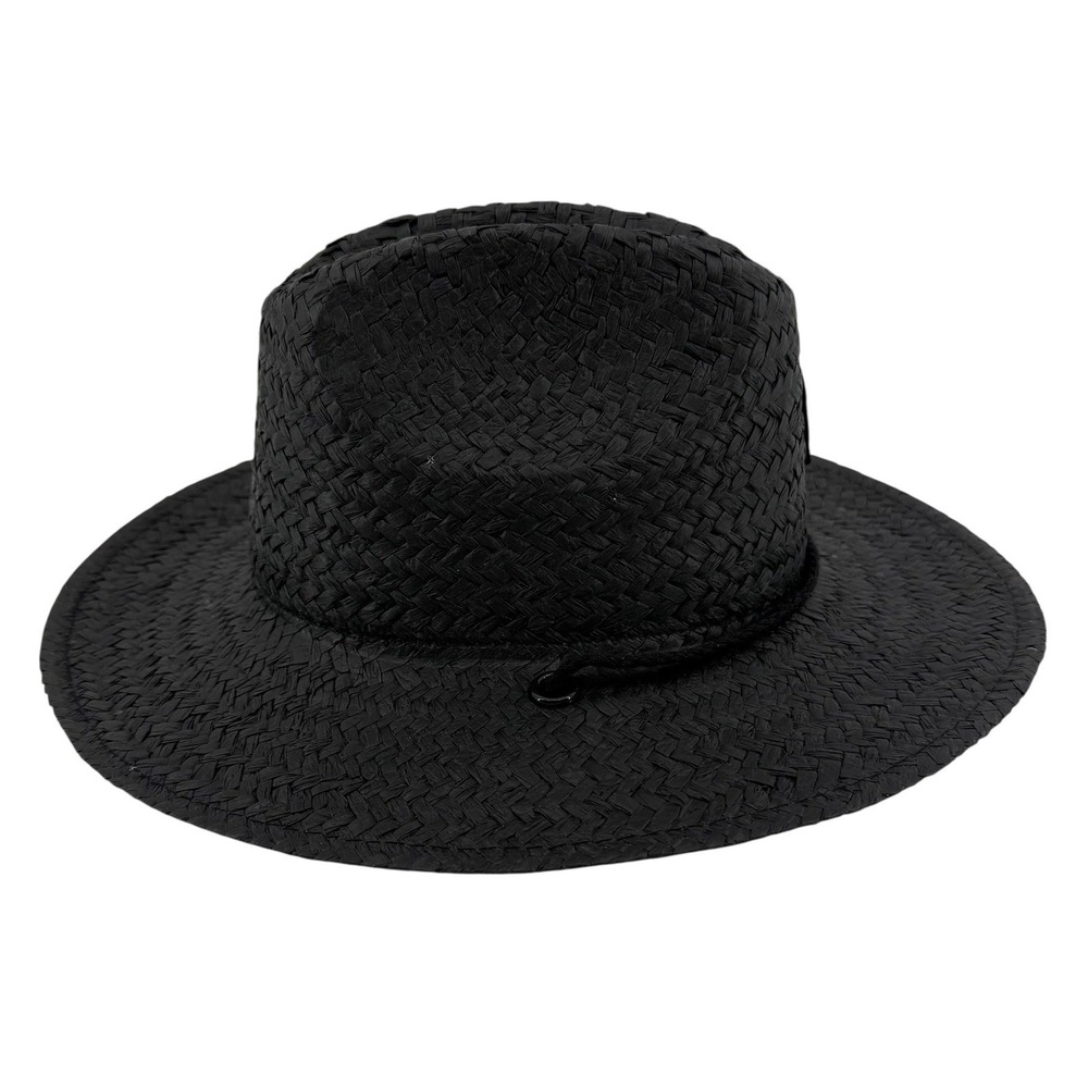 NEW Binky Bro Toddler Barney Patrol (Twilight) Straw Sun Hat Black Chin Strap - Picture 5 of 8